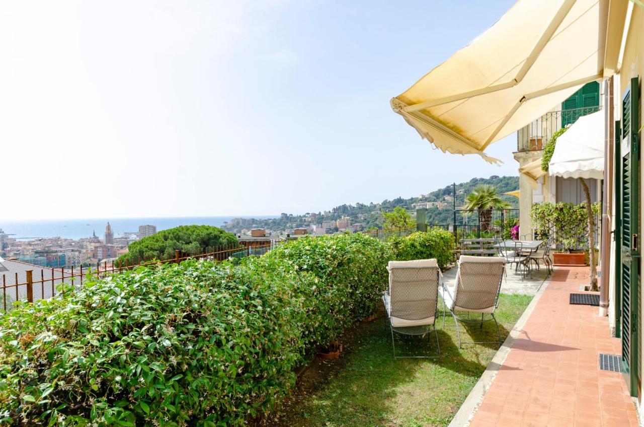 Joivy Inviting Flat With Garden And Sea View In Rapallo 拉帕洛 外观 照片
