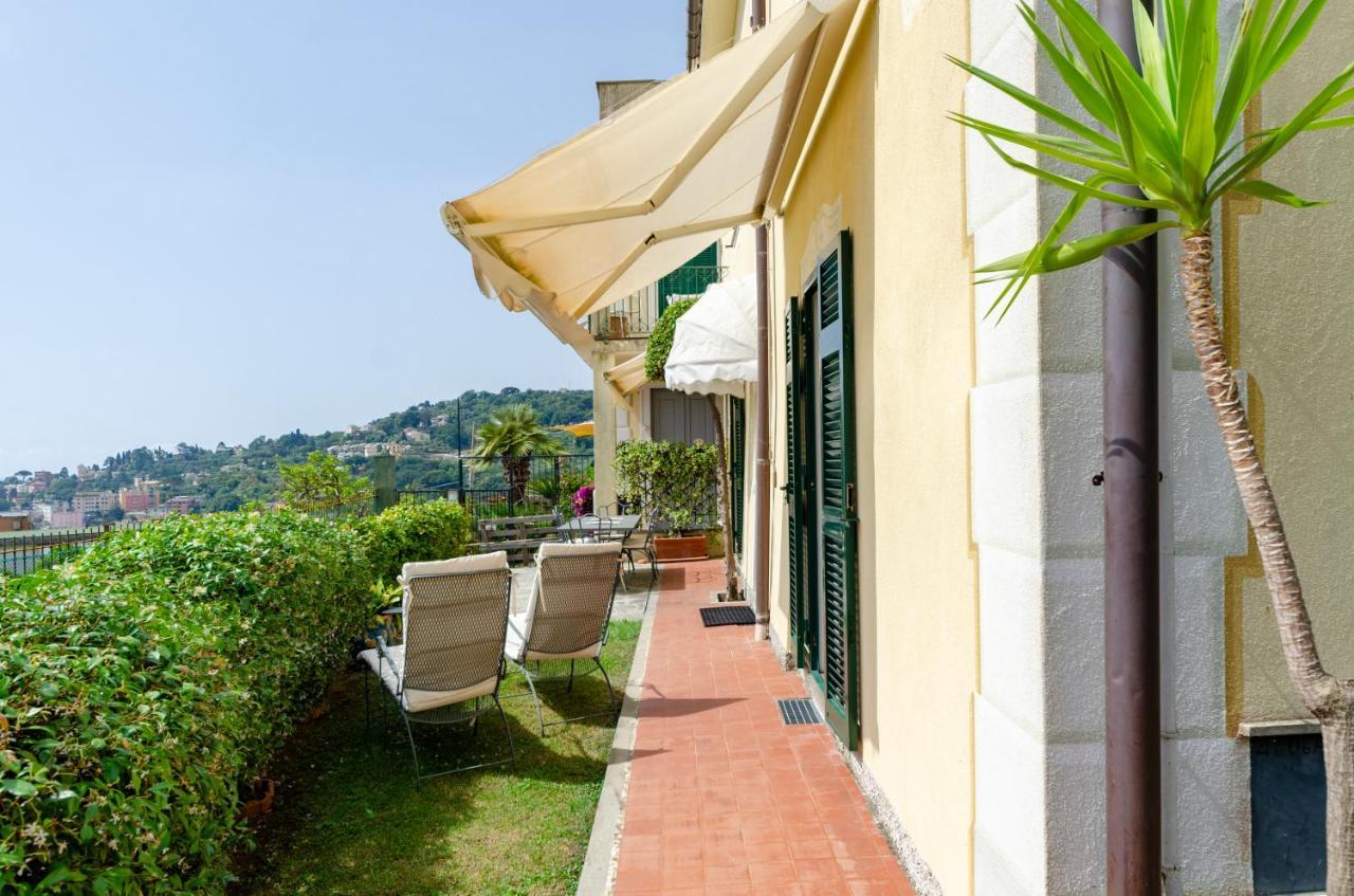 Joivy Inviting Flat With Garden And Sea View In Rapallo 拉帕洛 外观 照片