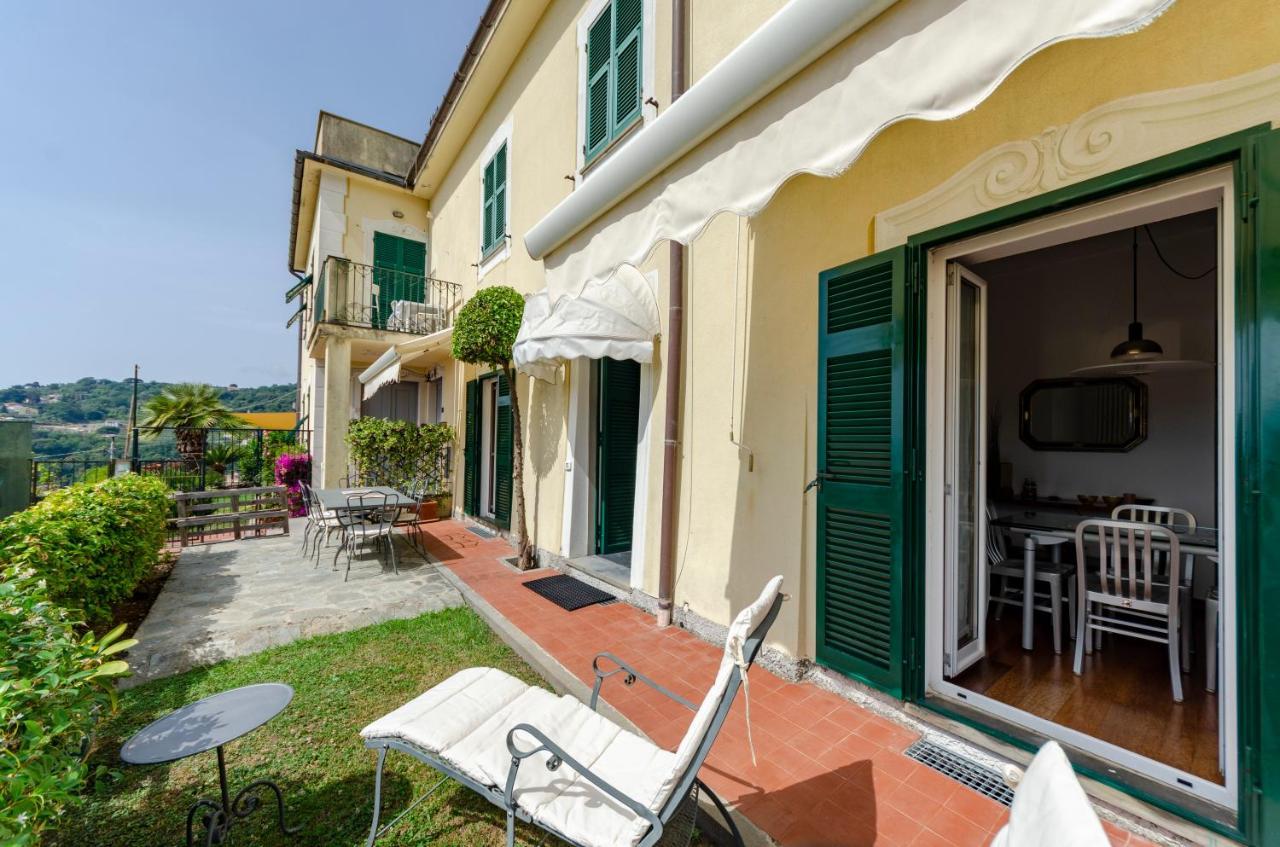 Joivy Inviting Flat With Garden And Sea View In Rapallo 拉帕洛 外观 照片