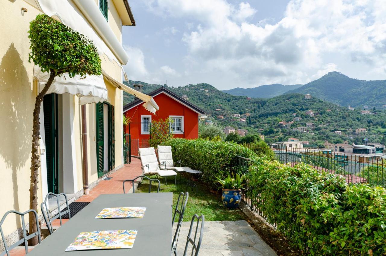 Joivy Inviting Flat With Garden And Sea View In Rapallo 拉帕洛 外观 照片